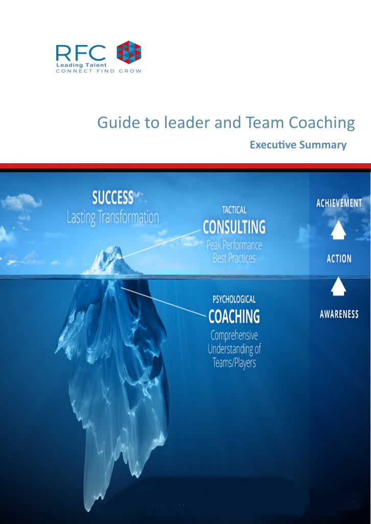 guide to coaching exec summary cover